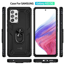 Load image into Gallery viewer, Samsung Galaxy A53 5G Case Metal Ring Kickstand
