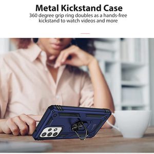 Samsung Galaxy A53 5G Case Metal Ring Kickstand