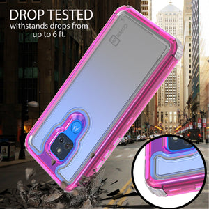 Motorola Moto G Play 2021 Clear Case - Full Body Tough Military Grade Shockproof Phone Cover