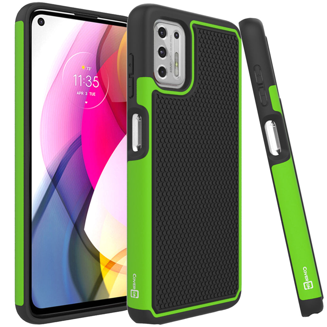 Motorola Moto G Stylus 2021 Case - Heavy Duty Protective Hybrid Phone Cover - HexaGuard Series