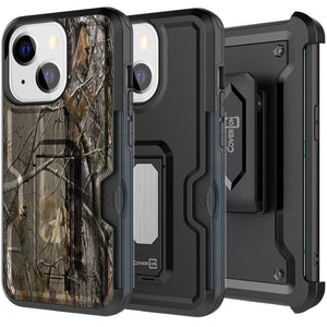 Apple iPhone 13 Pro Max Case - Heavy Duty Shockproof Holster Belt Clip Case
