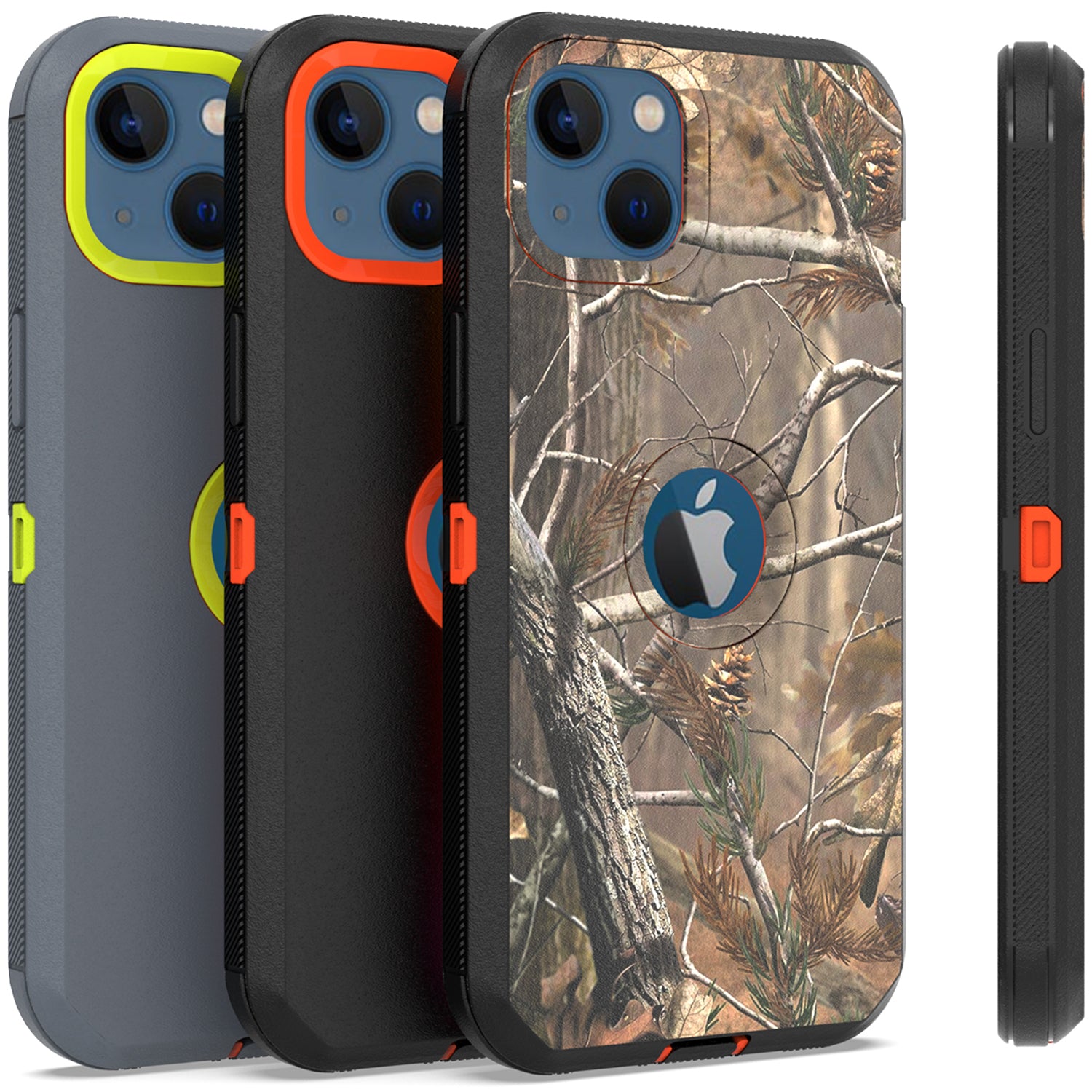 CoverON for Apple iPhone 13 Mini Case, Military Grade Heavy Duty Full Body  Phone Cover, Camo