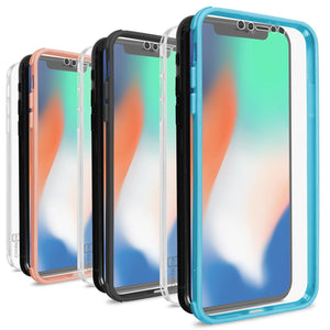 Apple iPhone XS Max Case with Built-In Screen Protector – Slim Fit Full Body Phone Cover