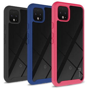 Google Pixel 4 Case - Heavy Duty Shockproof Clear Phone Cover - EOS Series