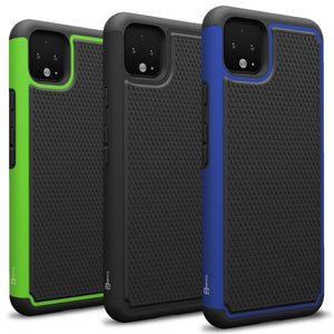 Google Pixel 4 Case - Heavy Duty Protective Hybrid Phone Cover - HexaGuard Series