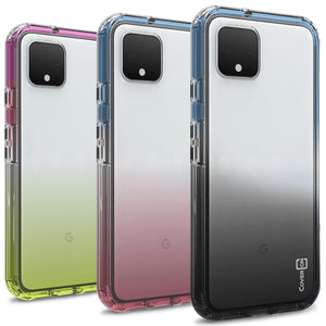 Google Pixel 4 XL Clear Case Full Body Colorful Phone Cover - Gradient Series