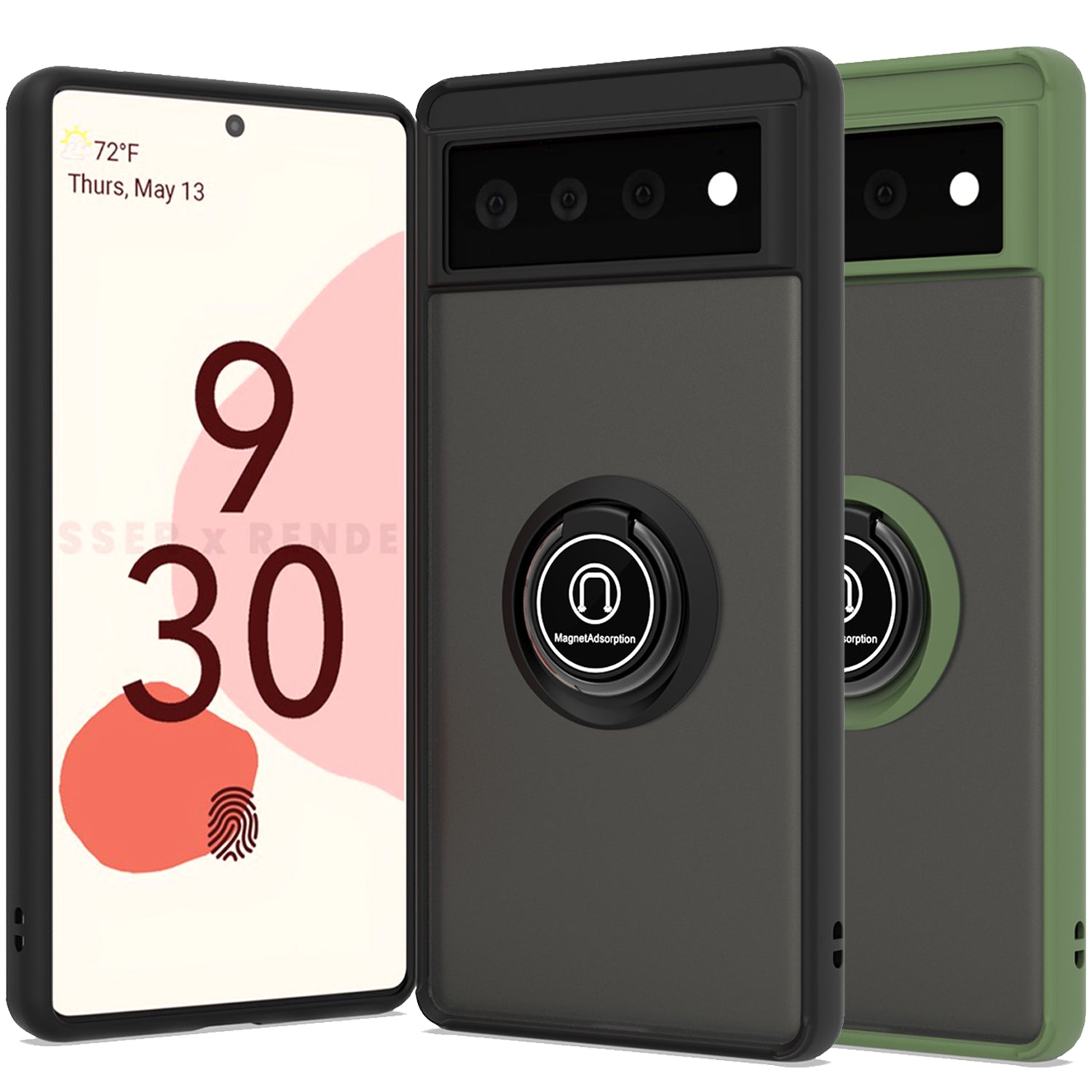 AICEK Custodia Per Google Pixel 6 PRO - Cover In Silicone Tpu Sottile Bumper