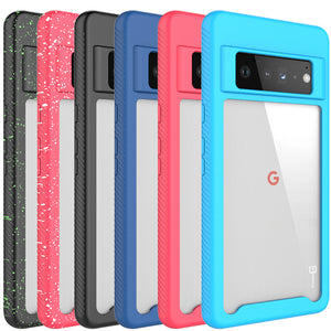 Google Pixel 6 Pro Case - Heavy Duty Shockproof Clear Phone Cover - EOS Series