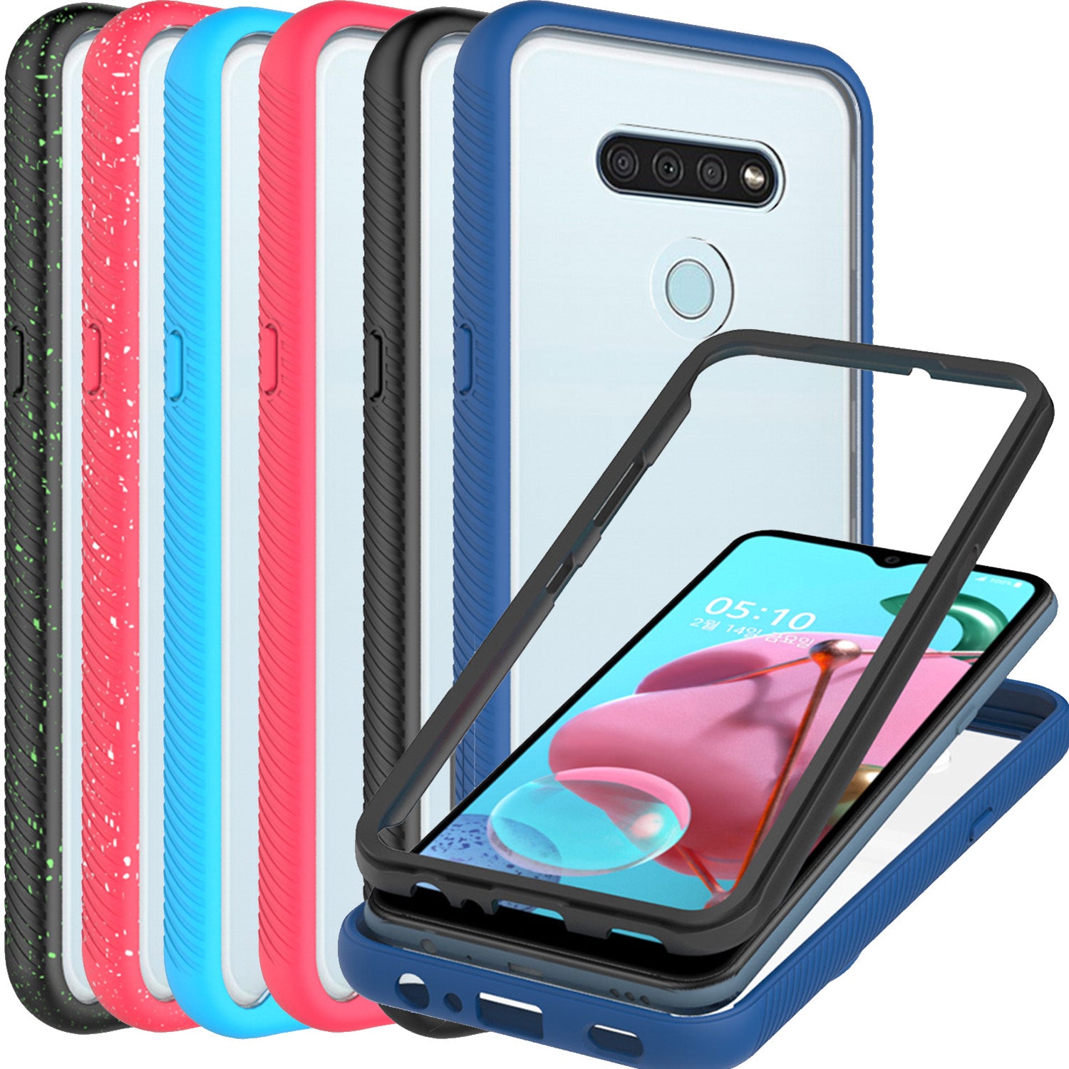 LG K51 / Reflect Case - Heavy Duty Shockproof Clear Phone Cover - EOS CoverON Case LG K51 / Reflect Case - Heavy Duty Shockproof Clear Phone Cover - EOS CoverON Case