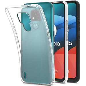 Motorola Moto E7 Case - Slim TPU Silicone Phone Cover - FlexGuard Series
