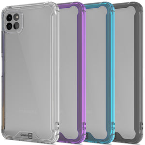 Boost Mobile Celero 5G Clear Case Hard Slim Protective Phone Cover - Pure View Series
