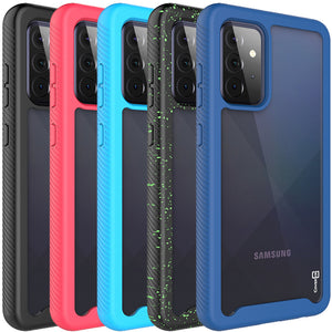 Samsung Galaxy A72 Case - Heavy Duty Shockproof Clear Phone Cover - EOS Series