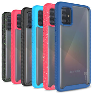 Samsung Galaxy A51 Case - Heavy Duty Shockproof Clear Phone Cover - EOS Series