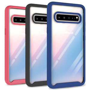 Samsung Galaxy S10 5G Case - Heavy Duty Full Body Shockproof Clear Phone Cover - EOS Series