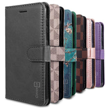 Load image into Gallery viewer, Samsung Galaxy S20 Wallet Case - RFID Blocking Leather Folio Phone Pouch - CarryALL Series
