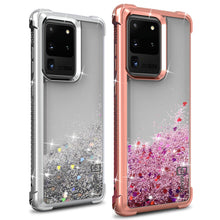 Load image into Gallery viewer, Samsung Galaxy S20 Ultra Case - Liquid Glitter TPU Phone Cover - Sparkle Series
