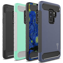 Load image into Gallery viewer, Samsung Galaxy S9 Plus Case - Hybrid Phone Cover with Carbon Fiber Accents - Arc Series
