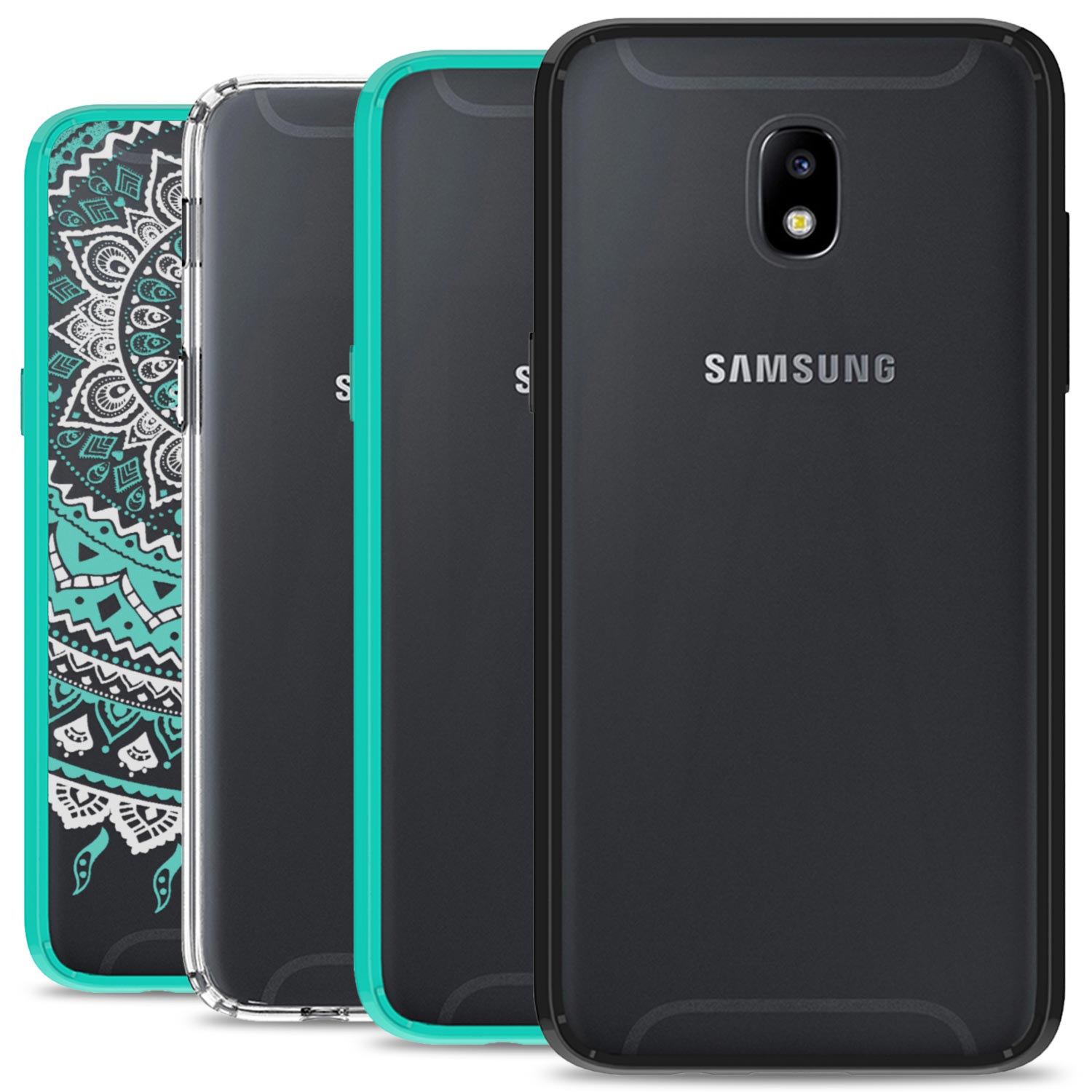 Samsung Galaxy J3 2018 Express Prime J3 Star J3 Prime Amp Prime Eclipse J3 Aura J3 Orbit Achieve Clear Case Slim Hard Phone