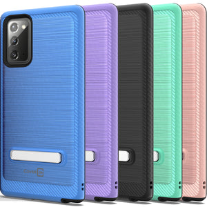 Samsung Galaxy Note 20 Case - Metal Kickstand Hybrid Phone Cover - SleekStand Series
