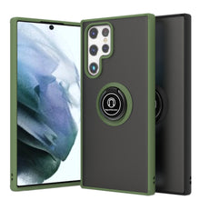 Load image into Gallery viewer, Samsung Galaxy S22 Ultra Case - Clear Tinted Metal Ring Phone Cover - Dynamic Series
