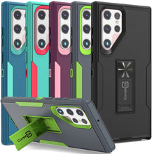 Load image into Gallery viewer, Samsung Galaxy S22 Ultra Case with Magnetic Kickstand

