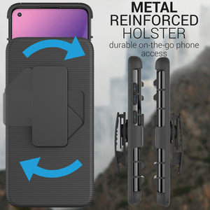 OnePlus 8T / 8T+ Plus 5G Holster Case - Hybrid Case with Belt Clip - Explorer Series