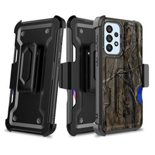 Load image into Gallery viewer, Samsung Galaxy A53 5G Case - Heavy Duty Card Holder Belt Clip Holster Cover
