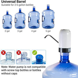 CoreLife Electric Water Dispenser, Automatic 2-5 Gallon Portable Water Bottle Jug Dispenser Pump