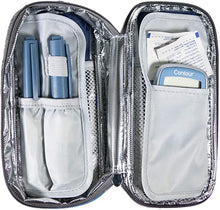 Load image into Gallery viewer, CoreLife Insulin Cooler Travel Case, Diabetic Medication Holder Bag and Organizer Kit with 2 Non-Sweat Ice Packs and Insulated Liner
