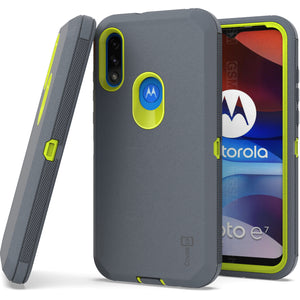 Motorola Moto E7 Power Case - Heavy Duty Shockproof Case