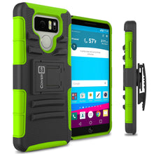 Load image into Gallery viewer, LG G6 / G6 Plus Holster Case - Hybrid Case with Belt Clip - Explorer Series
