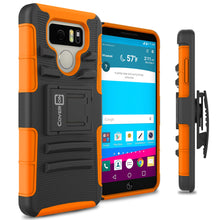 Load image into Gallery viewer, LG G6 / G6 Plus Holster Case - Hybrid Case with Belt Clip - Explorer Series
