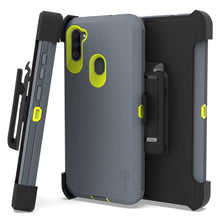 Load image into Gallery viewer, Samsung Galaxy A11 Holster Case - Heavy Duty Shockproof Case with Belt Clip

