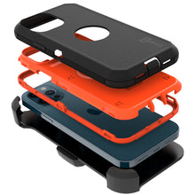 Load image into Gallery viewer, Apple iPhone 12 Pro Max Holster Case - Heavy Duty Shockproof Case with Belt Clip
