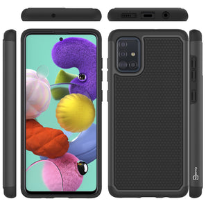 Samsung Galaxy A51 5G Case - Heavy Duty Protective Hybrid Phone Cover - HexaGuard Series