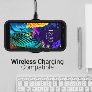 LG Tribute Monarch / Risio 4 / K8x Case - Metal Kickstand Hybrid Phone Cover - SleekStand Series