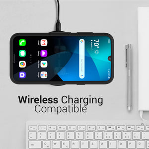 LG Harmony 4 / Premier Pro Plus / Xpression Plus 3 Case - Metal Kickstand Hybrid Phone Cover - SleekStand Series
