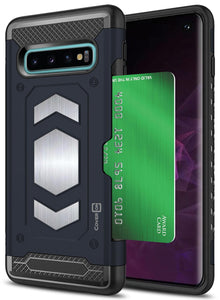 Samsung Galaxy S10 Card Case with Metal Plate - Metal Series