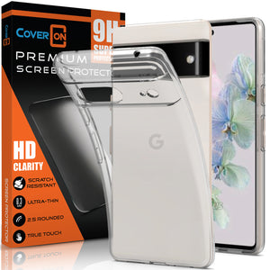 Google Pixel 7 Case - Slim TPU Silicone Phone Cover Skin
