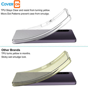 Sony Xperia 10 IV Case - Slim TPU Silicone Phone Cover Skin