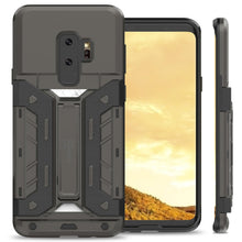 Load image into Gallery viewer, Samsung Galaxy S9 Plus Kickstand Credit Card Holder SlideCard Case
