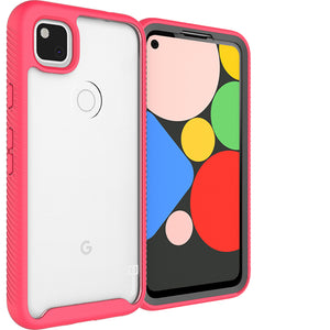 Google Pixel 4a Case - Heavy Duty Shockproof Clear Phone Cover - EOS Series