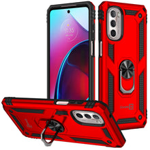 Load image into Gallery viewer, Motorola Moto G Stylus 5G 2022 Case with Metal Ring Kickstand
