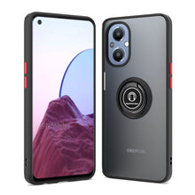 Load image into Gallery viewer, Oneplus Nord N20 5G Ring Case Clear Tinted Back Phone Cover
