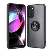Load image into Gallery viewer, Motorola Moto G 5G 2022 Ring Case Clear Tinted Back Phone Cover
