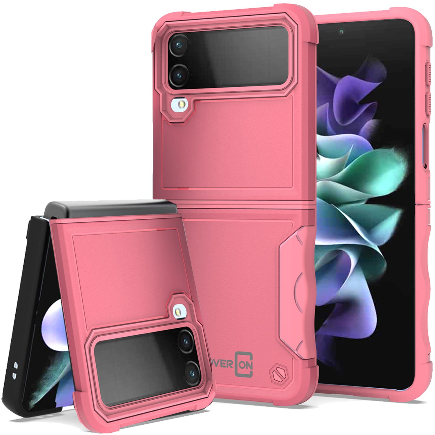 Samsung Galaxy Z Flip 4 Case, Heavy Duty Protective Case Pink – Redpepper  Cases
