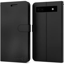 Load image into Gallery viewer, Google Pixel 6a Wallet Case RFID Blocking Leather Folio Phone Pouch
