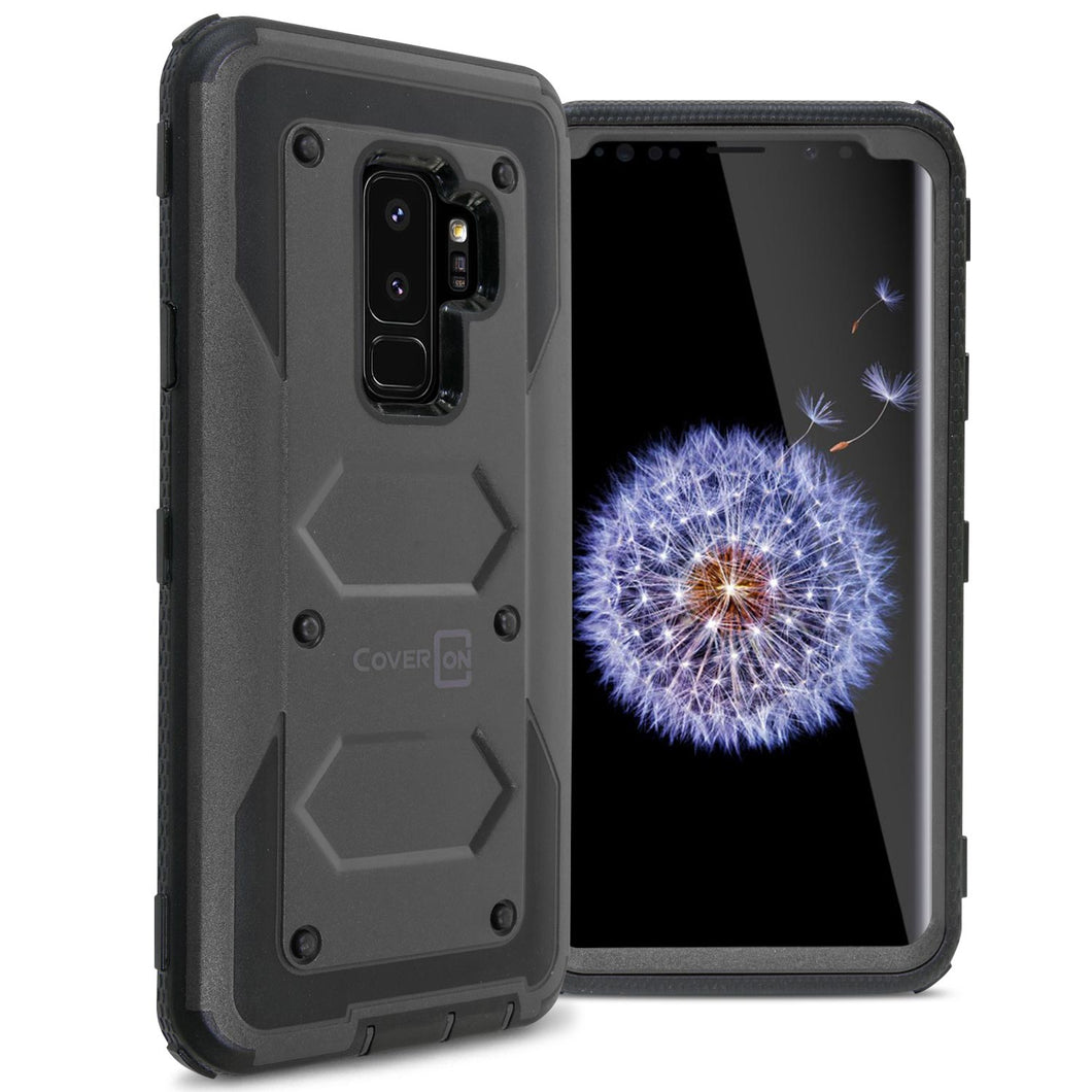 Samsung Galaxy S9 Plus Case - Heavy Duty Shockproof Phone Cover - Tank Series