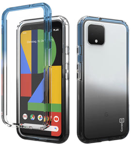 Google Pixel 4 XL Clear Case Full Body Colorful Phone Cover - Gradient Series