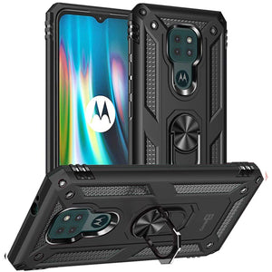 Motorola Moto E7 Case with Metal Ring - Resistor Series